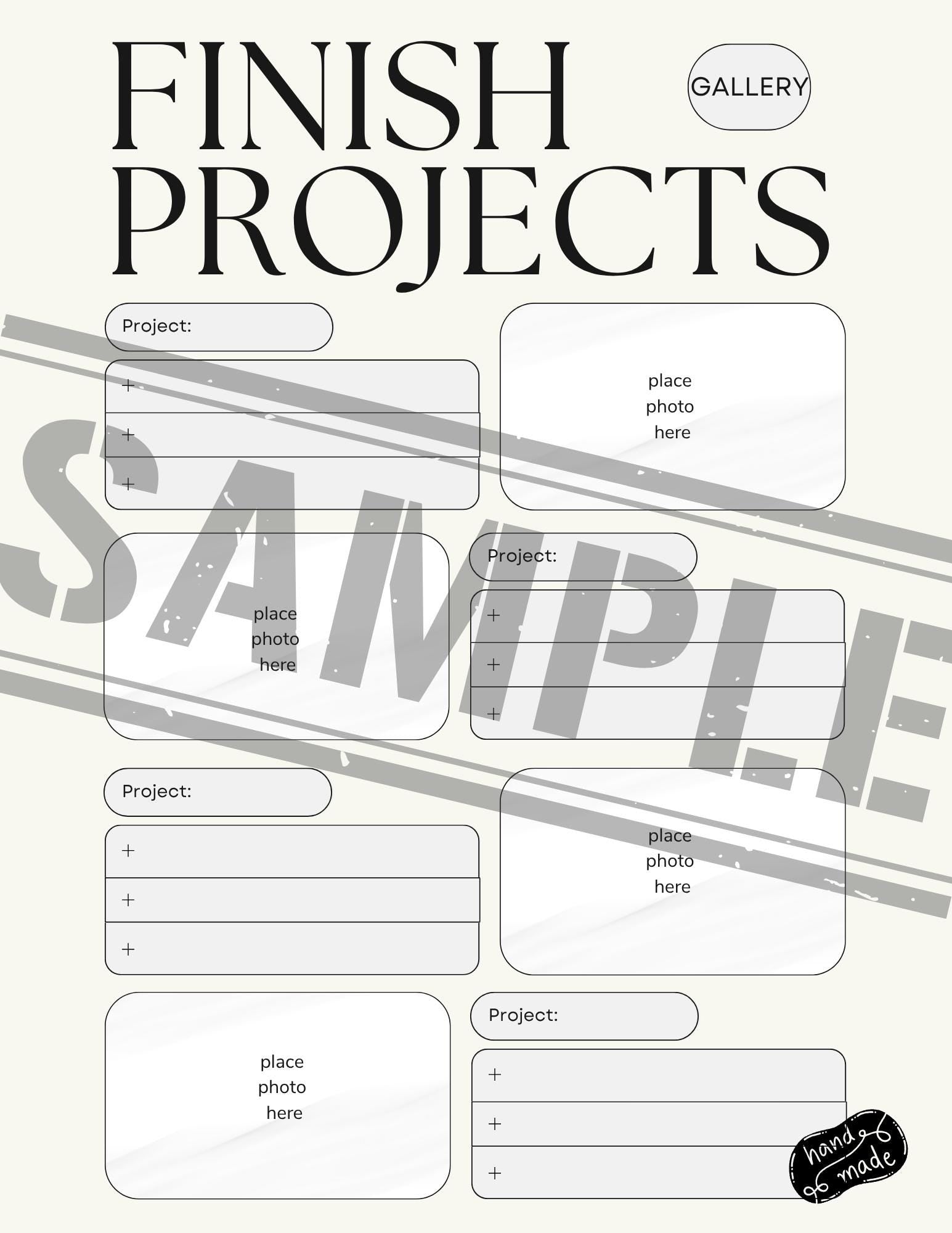 Interactive Crochet Journal-Printable PDF