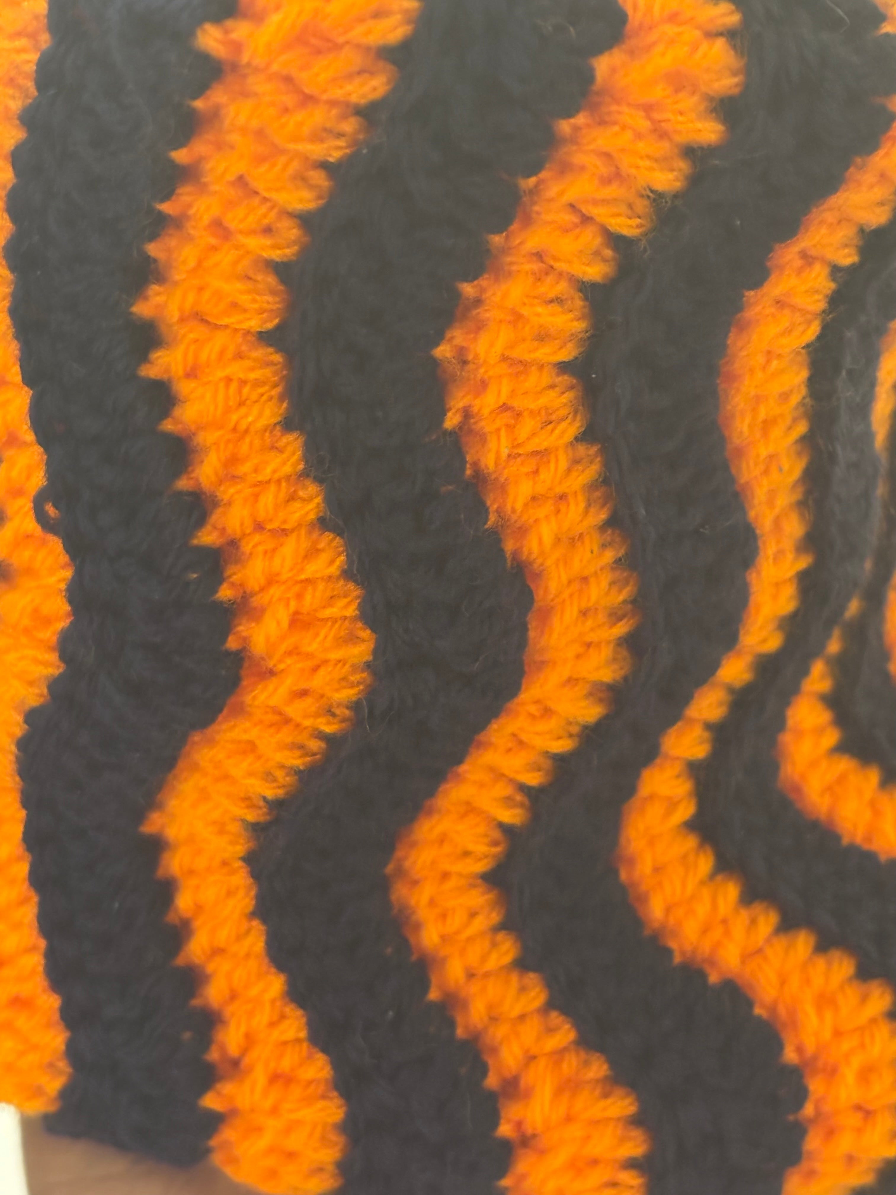 Midnight Ember Crochet Beanie & Neck Warmer Set