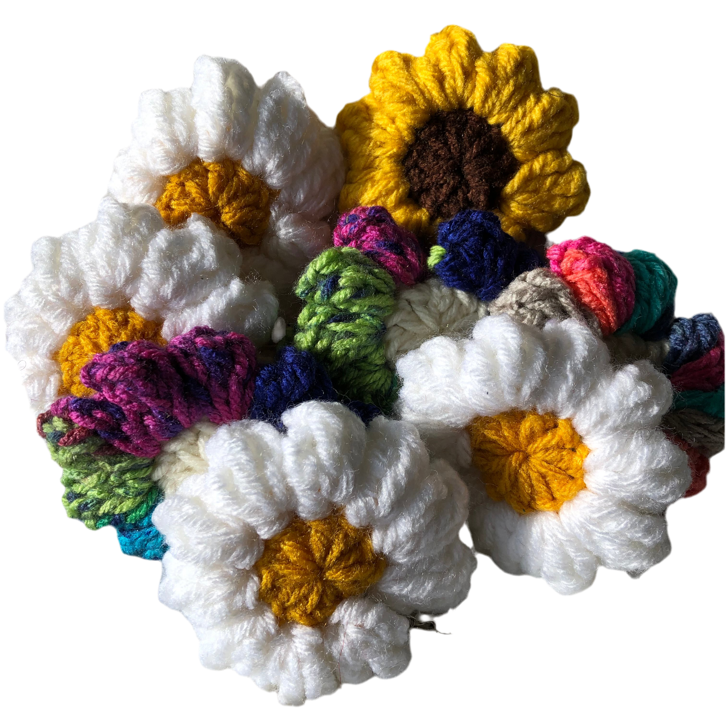 Hookt on Petals Keychain