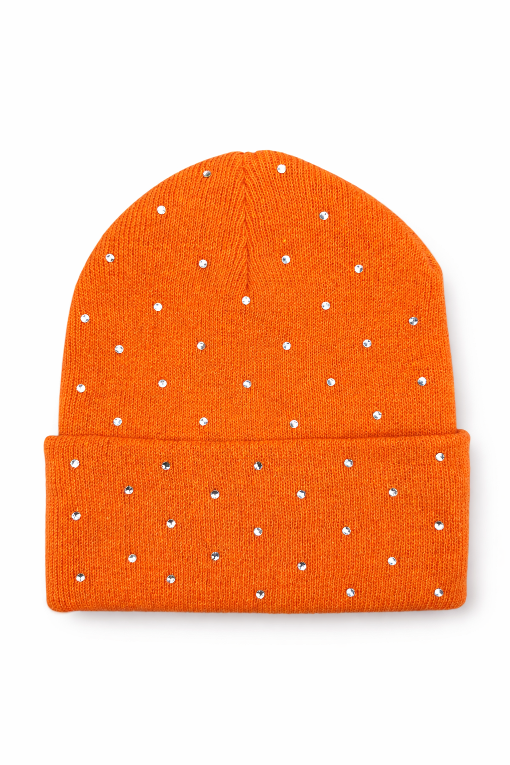 Rhinestone Knit Beanie