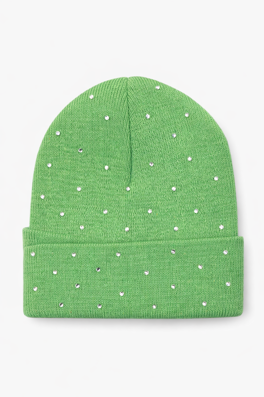 Rhinestone Knit Beanie