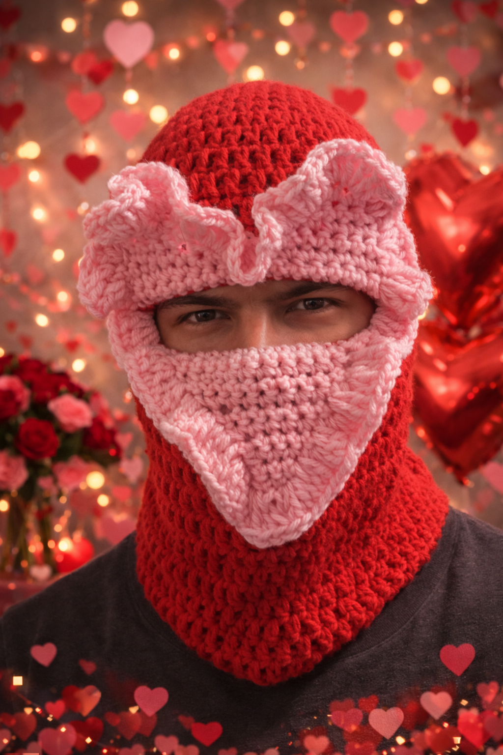 Heartbreaker Crochet Balaclava Mask