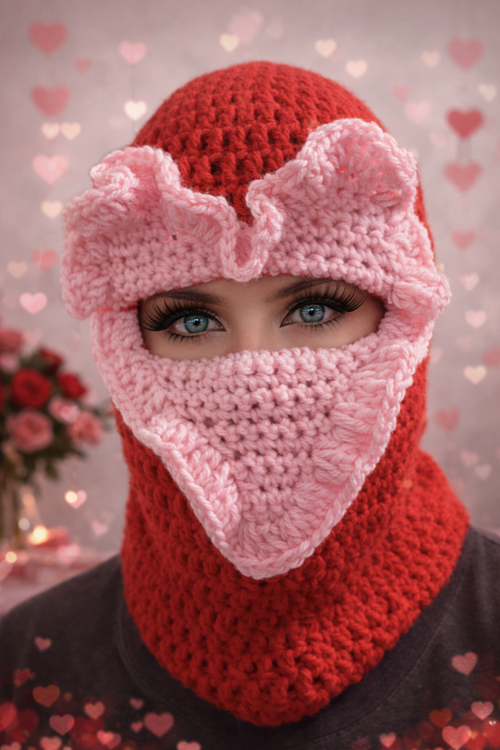 Heartbreaker Crochet Balaclava Mask