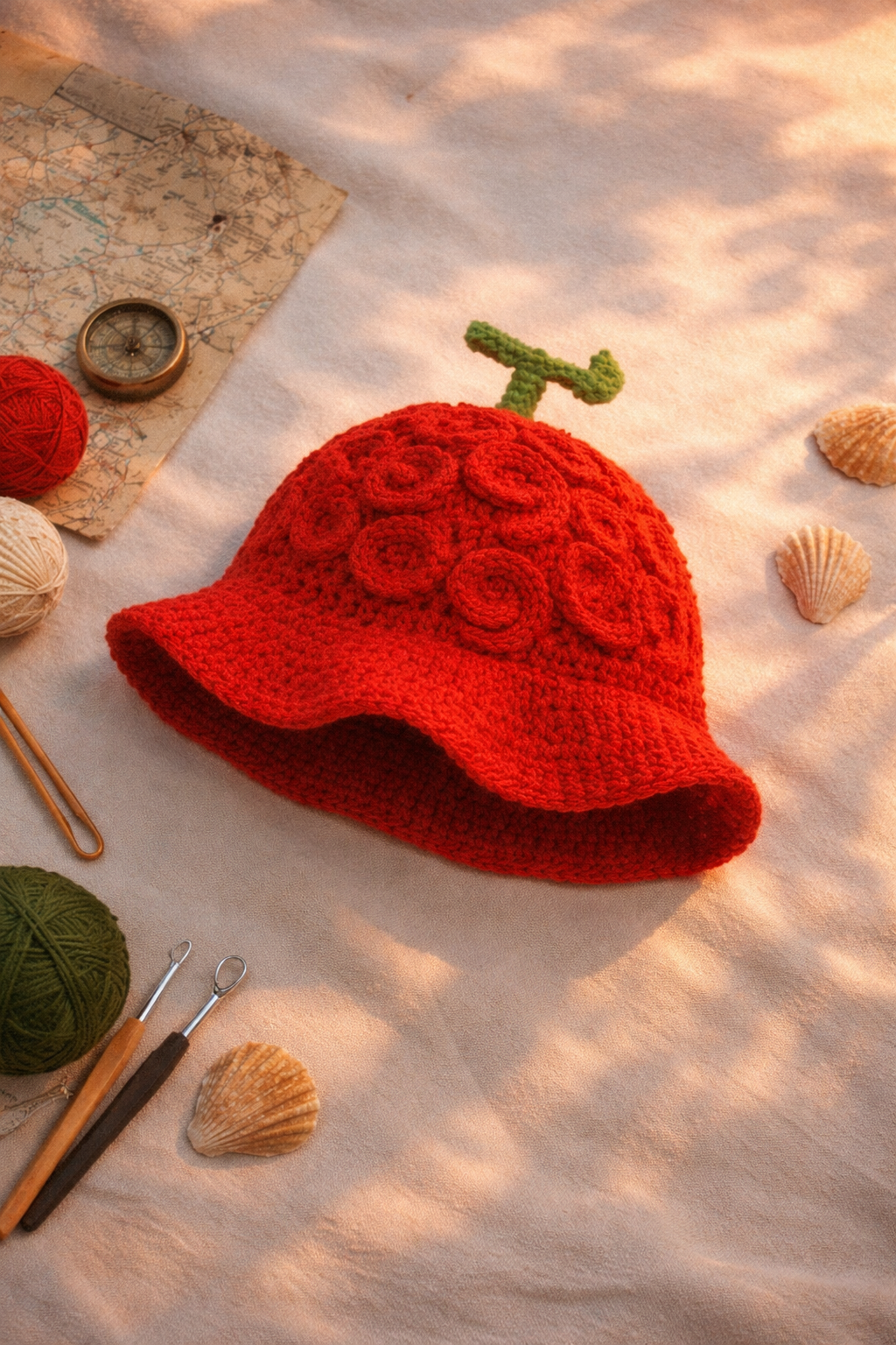 Inspired One Piece Ope Ope no Mi Devil Fruit Bucket Hat