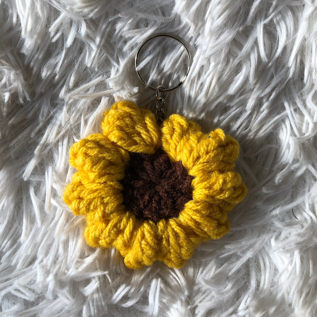Hookt on Petals Keychain
