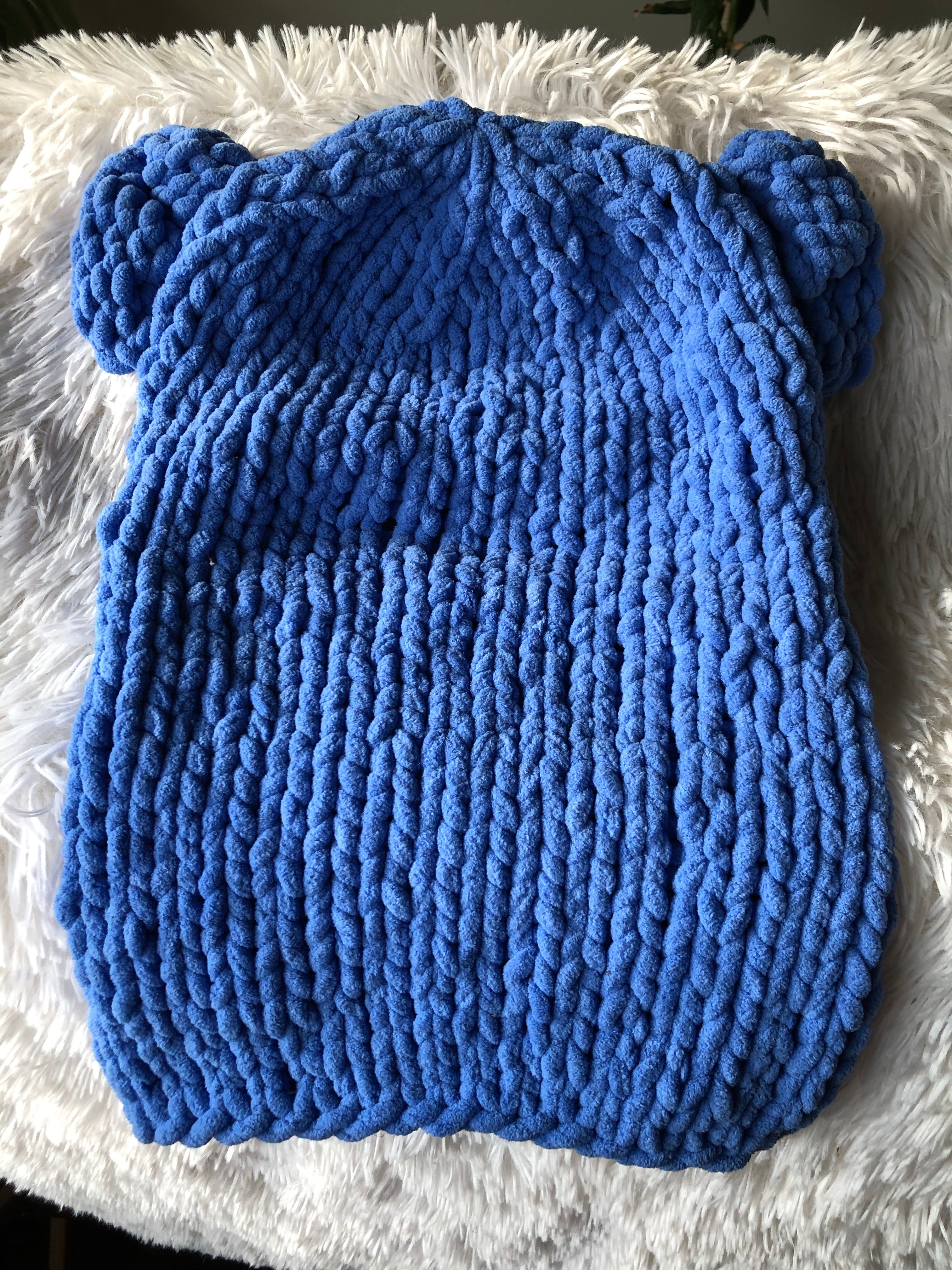 Winter Blues Bear Ski Mask